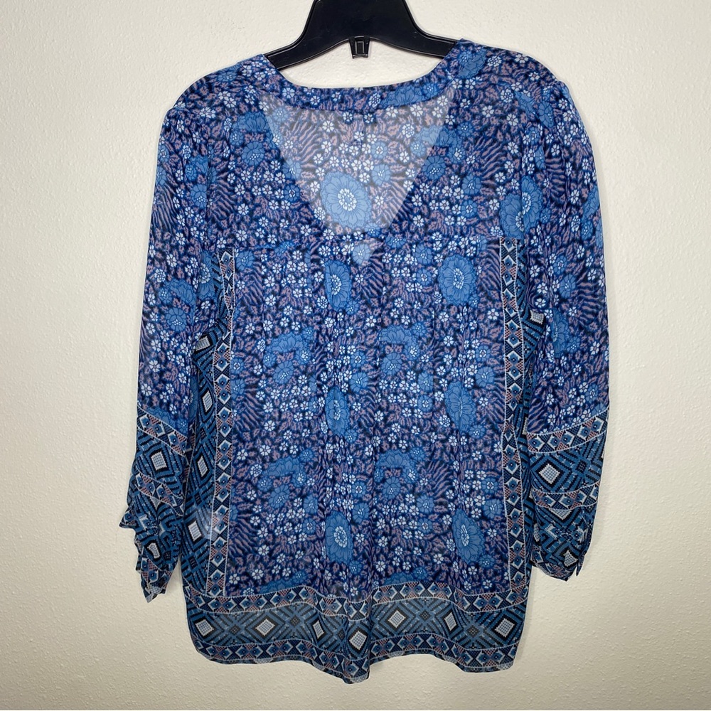 JOIE ‘Frazier’ Floral Peasant Top
